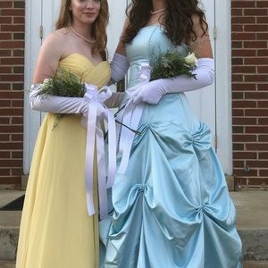 Light Blue Formal dress